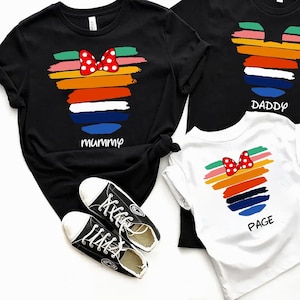 Disney Family 2025 Shirts,  Castle 2025 Shirts, Family Matching T-shirt, Custom holiday Family Shirts, Disney Family T-shirts 2 color