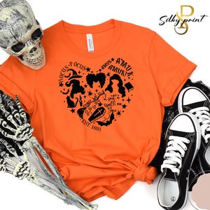 Disney style Halloween T-Shirt, Ghost  Shirt, Halloween Pumpkin, Tshirt, Pumpkin Season T-Shirt, Witch Halloween Party, Love Hocus