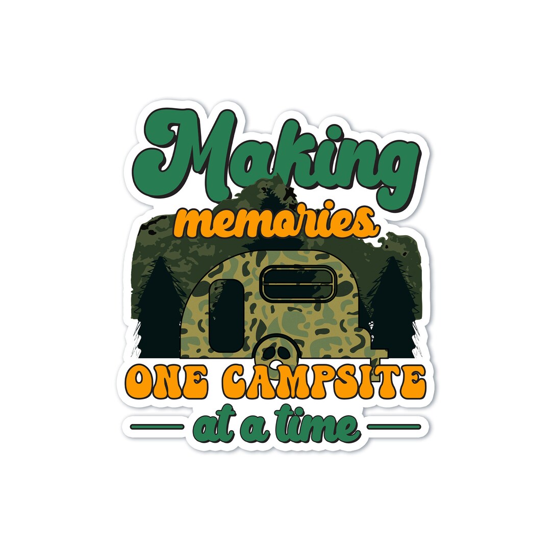 Making Memories // Waterproof Vinyl Sticker 10cm - Summer, Laptop ...