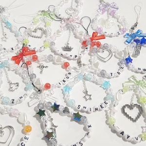 Kpop Lightstick/Phone Loop Charm keychain