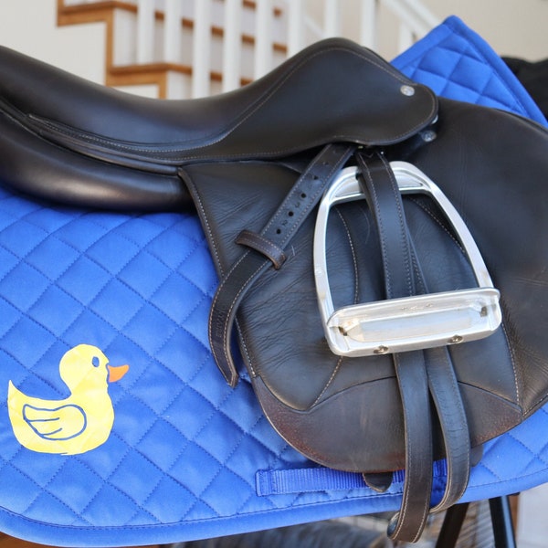 Premium Royal Blue Pony Saddle Pad - 24x24 main image 1