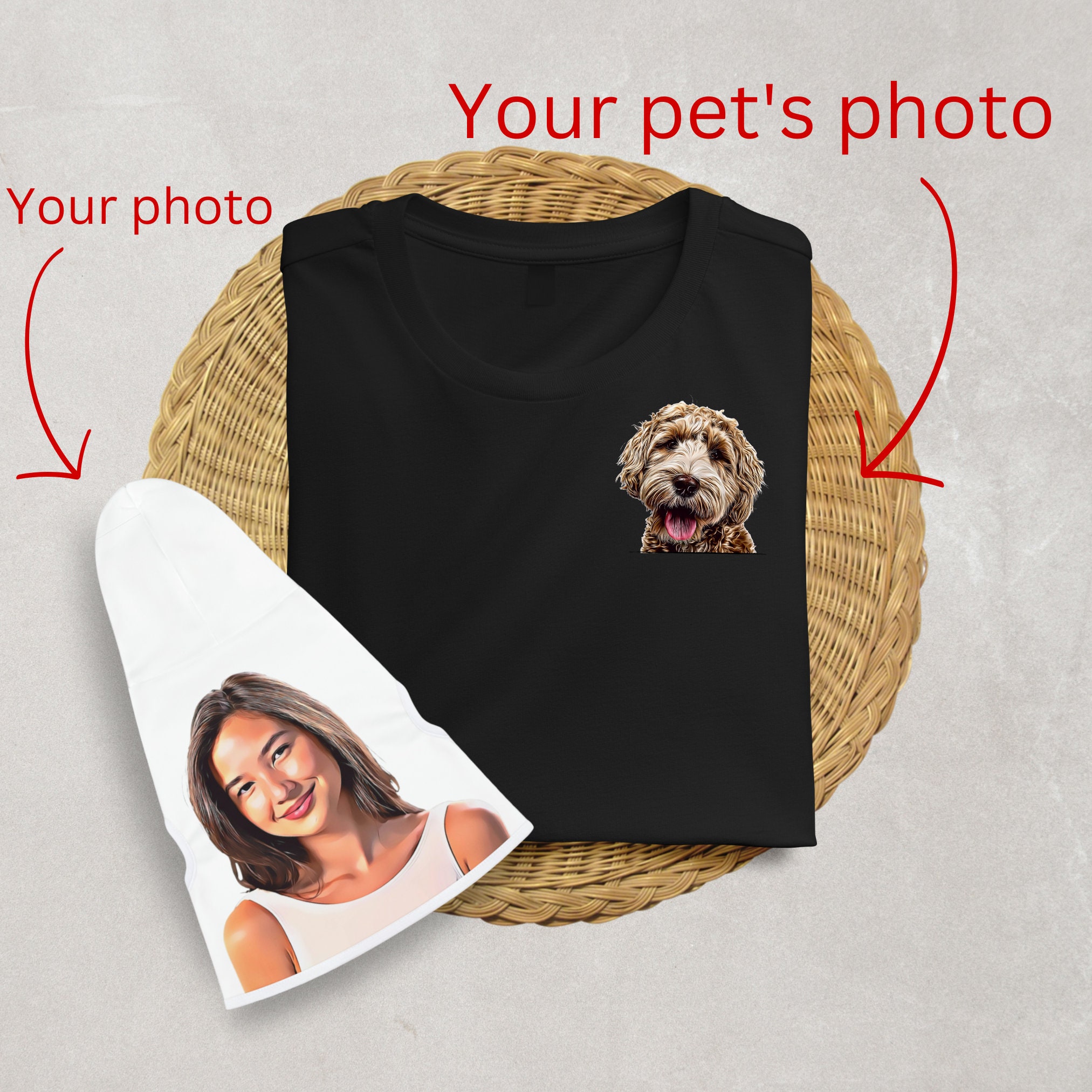 Matching Dog and Owner Set Matching Shirts With Dog and Owner Etsy