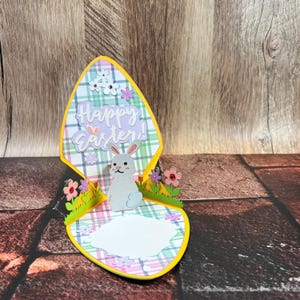 Frohe Ostern Hase Karotte Karte