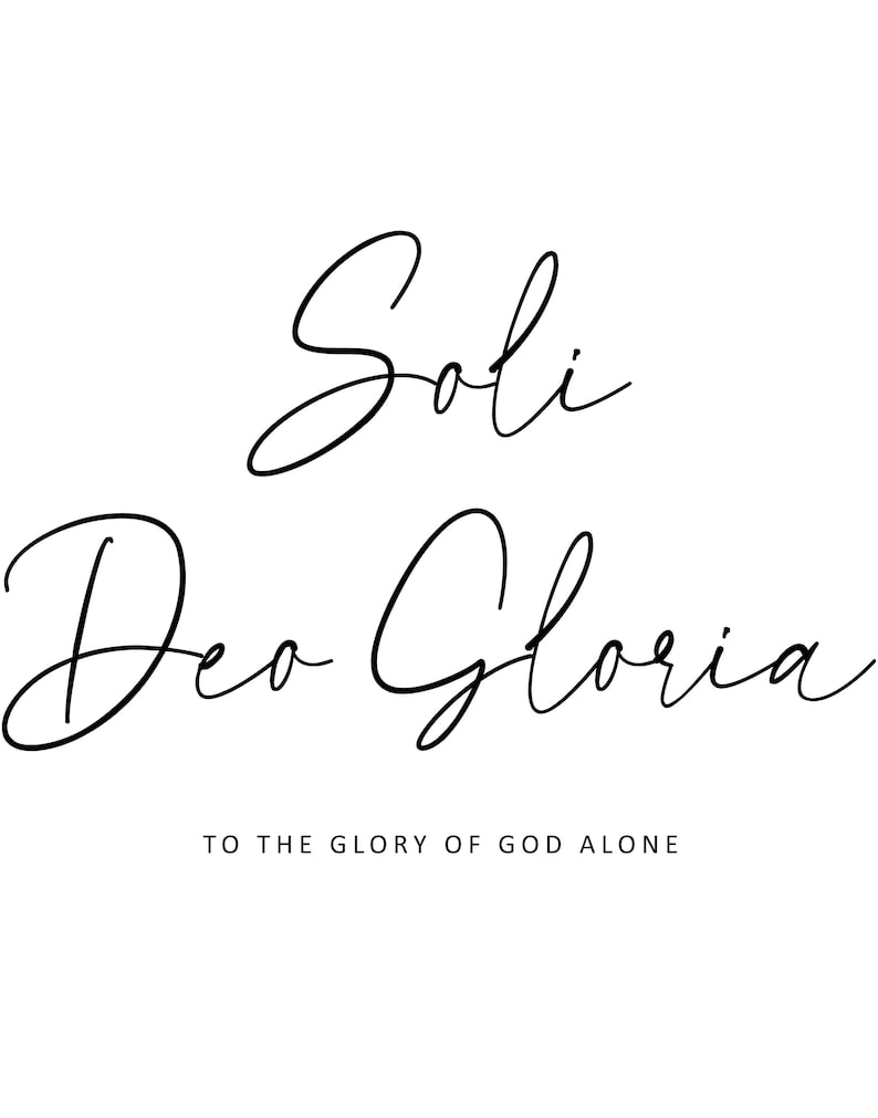The 5 Solas/sola Gratia, Sola Fide, Solus Christus, Sola Scriptura ...