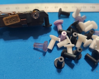 10 x Replacement / Repair posts - Thunderjet TJet HO Aurora AW Dash Wizzard Tfx Fray