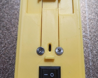 9 volt powered Break In Stand Box For HO ; modular