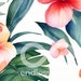 Seamless Tropical Flower Digital Pattern for Instant Download, Flower ...