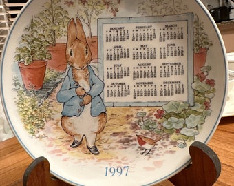 Vintage Wedgwood, Beatrix Potter, Peter Rabbit, Dinner Plate, 1993