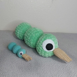 BUGSNAX Millimochi | Bugsnax Plushie, Bugsnax Toy, Bugsnax Collectibles, Bugsnax Gifts, Bugsnax mochi, Crochet, Gamer Amigurumi, Decor