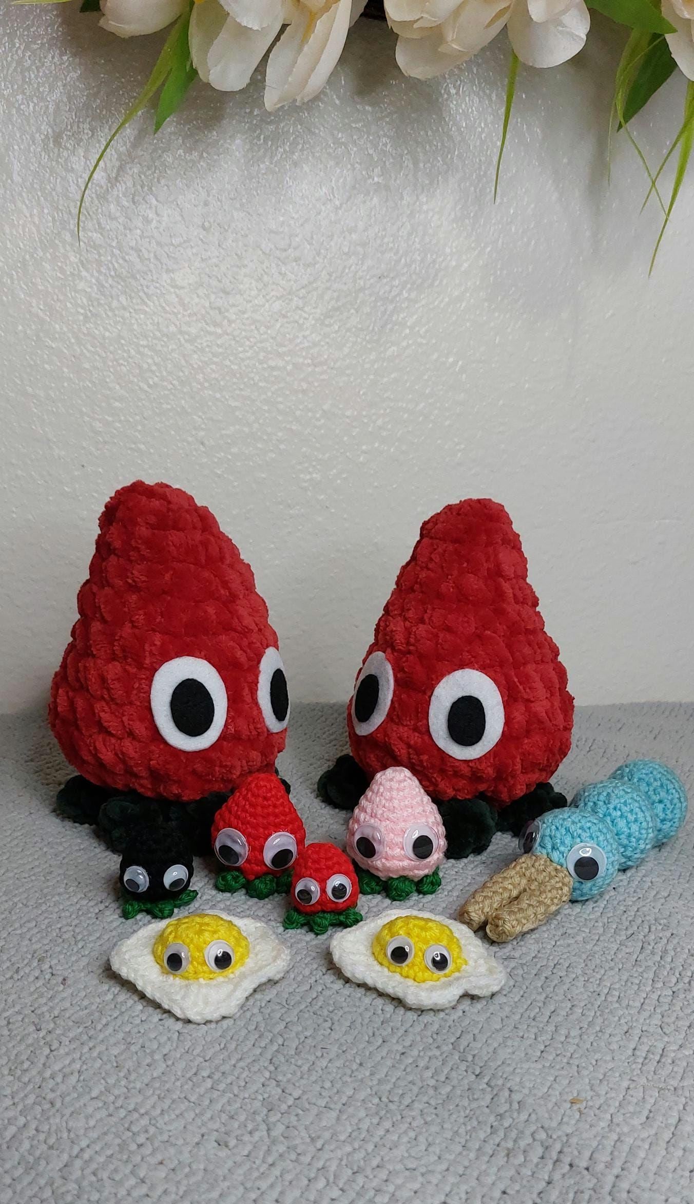 BUGSNAX Strabby: Crochet Plushies and Mini Toys - Etsy