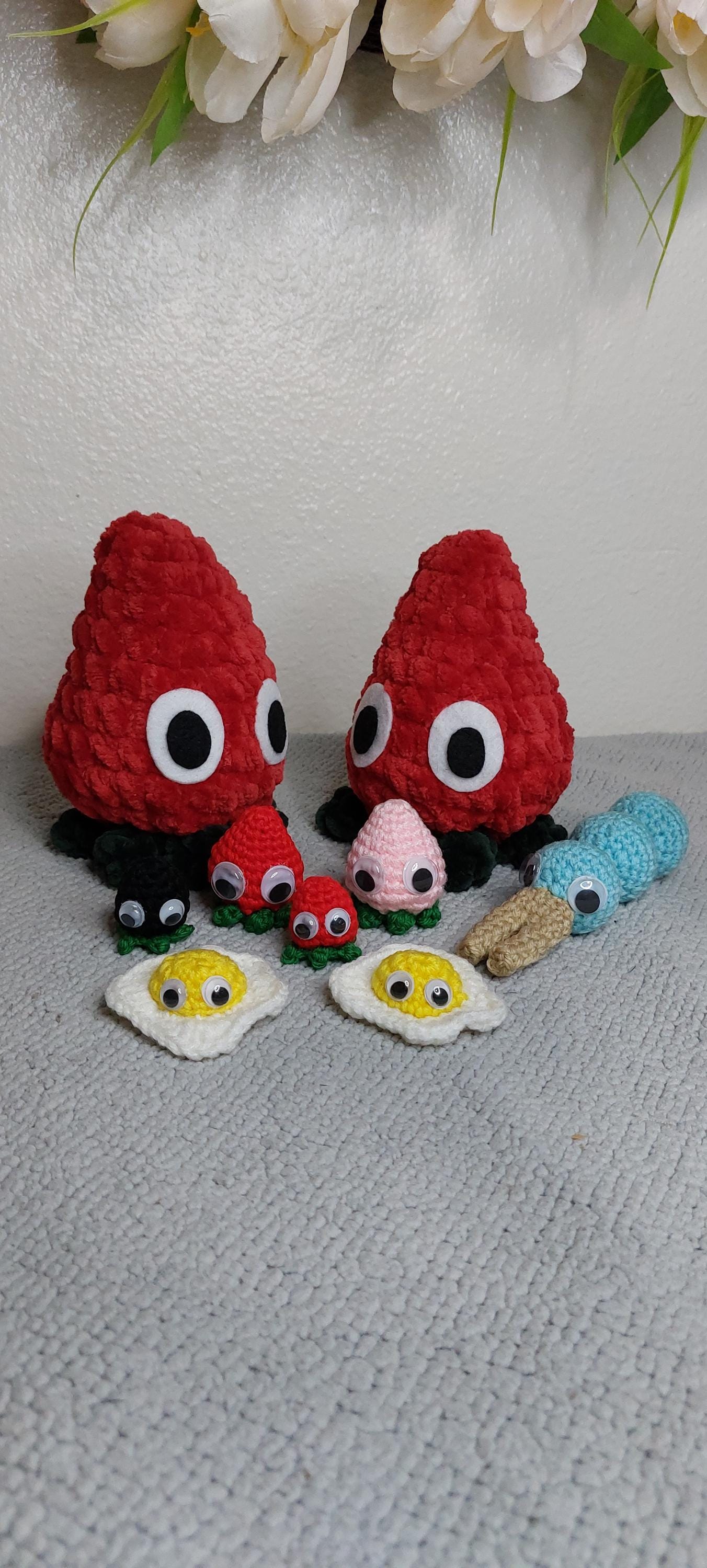 BUGSNAX Millimochi: Crochet Plushies and Mini Toys - Etsy Canada