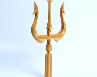 Collapsing Triton's Trident for Disney Cosplay