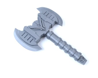 Klingen Doppelaxt: Tagamemnon LARP Cosplay Prop (DIY)