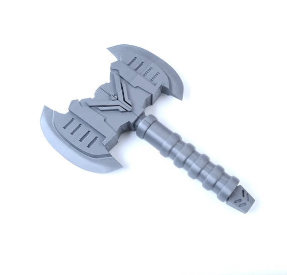 Epic Collapsing Double Bladed Axe Gift for her him or any  cosplay LARP hobby