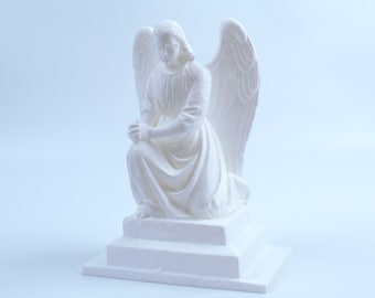 Hemelse schoonheid: het miniatuur engelenstandbeeld