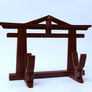 Mehrzweck-Organizer für Badezimmer und darüber hinaus im japanischen Stil Mit kleinem Drachen und japanischer Schrift