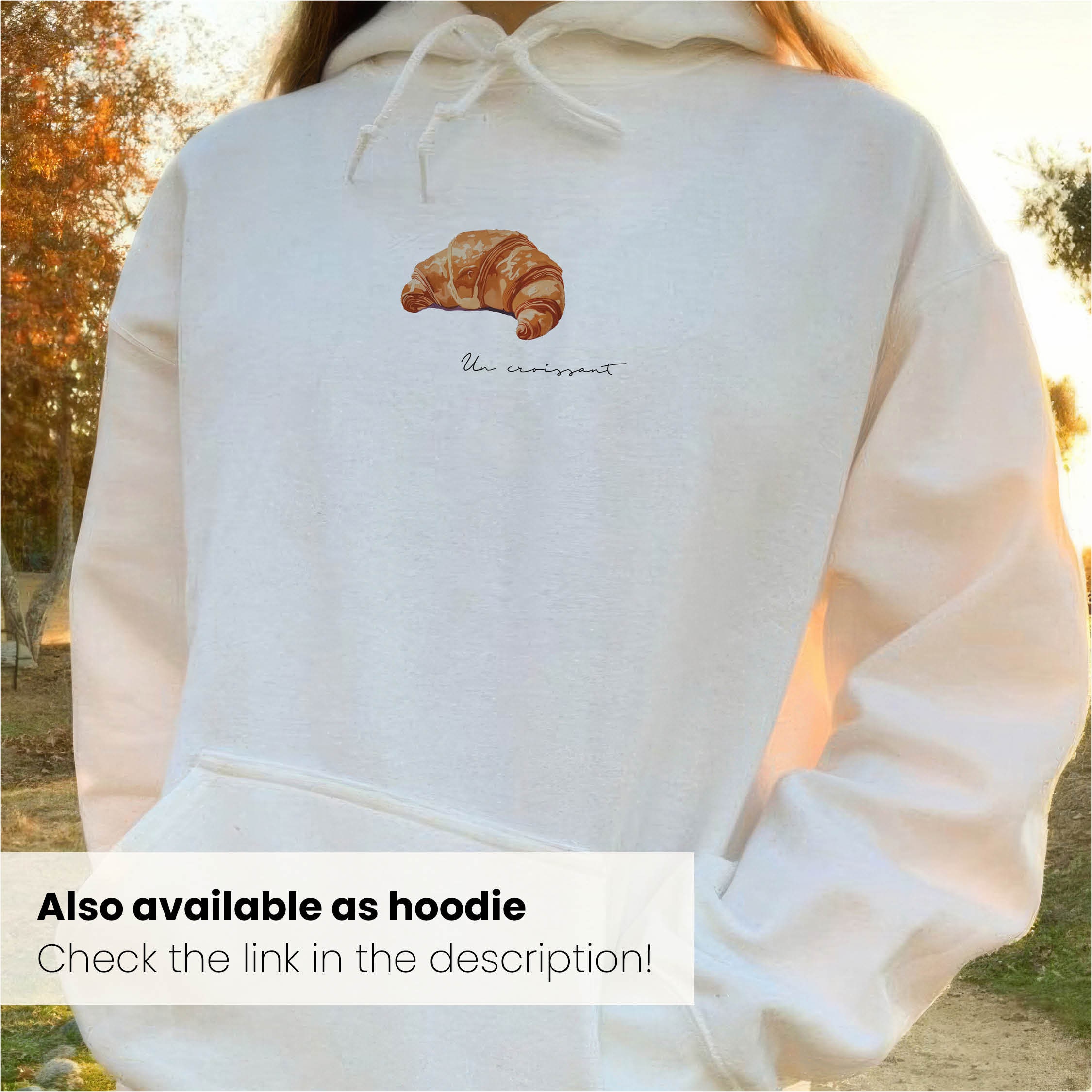 T-SHIRT CROISSANT