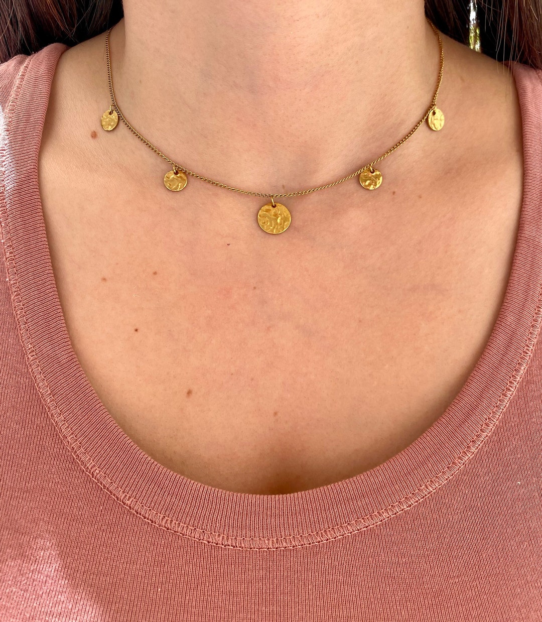 Golden Medals Necklace
