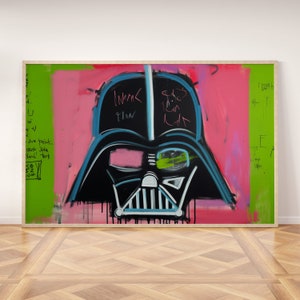 Basquiat-Inspired Darth Vader Poster | Star Wars