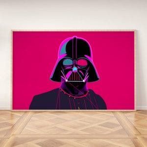 Darth Vader Original Art | Star Wars Poster | Home Decor | Star Wars Gift | Art Print