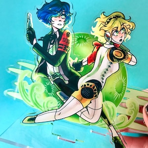 Persona 3 Dark Hour Standee - Minato and Aigis