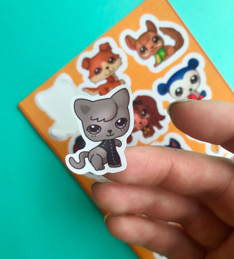Lps Sticker Eye Persona LPS Sticker Sheets - Etsy
