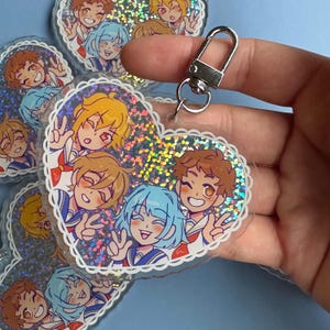 Enstars Rab*its 3&quot; Herz Charm!