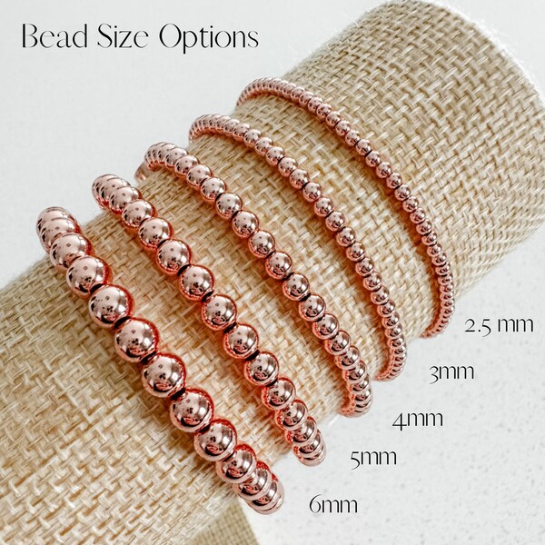 Mini Stretch Beaded Bracelet - Rose Multi main image 0