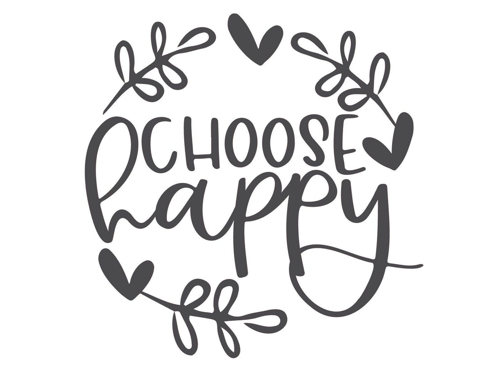 Choose Happy Vinyl Decal - Boho Decal - Happy Decal - Car Decal ...