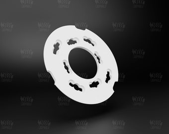 Plaque de montage pour détecteur de fumée et de monoxyde de carbone Nest Protect 2e génération