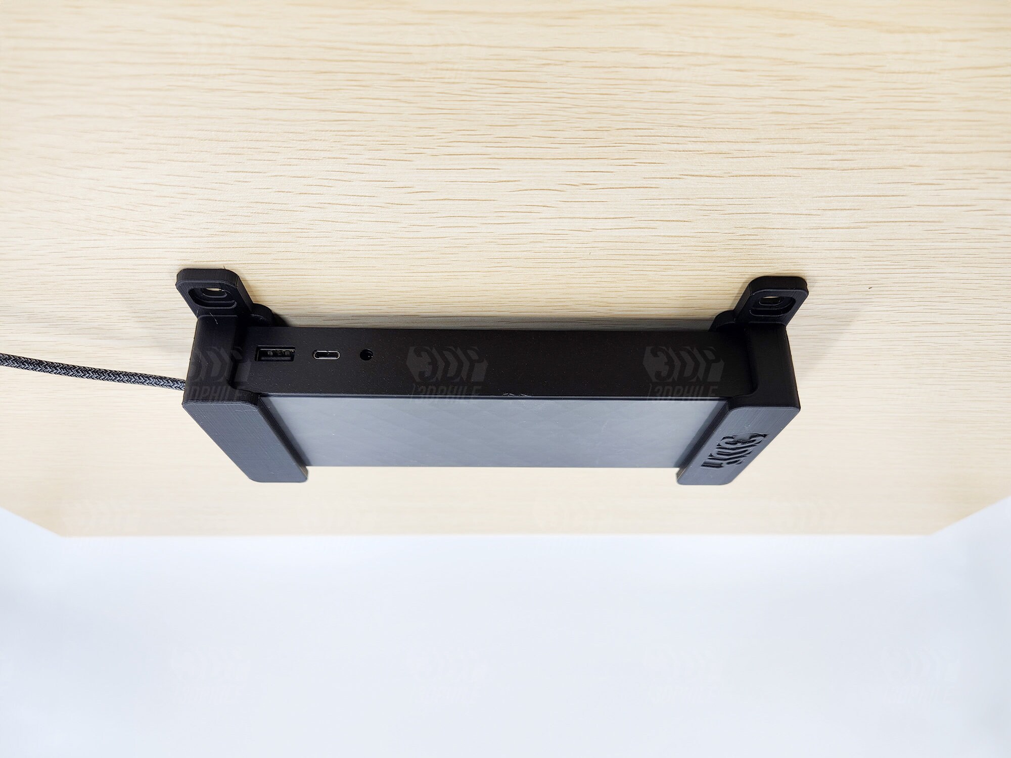 CENYIDU Supporto da scrivania per HP USB-C Dock G5, rack di stoccaggio sotto scrivania in ferro specificamente progettato per HP USB-C Thunderbolt Dock G5, facile da installare con tutti gli accessori