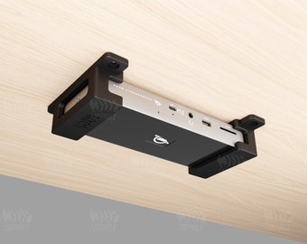 OWC OWCTB4DOCK 11-port Thunderbolt 4 dock mount under-desk mounting bracket