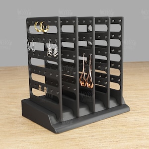 Earring holder storage display hanger