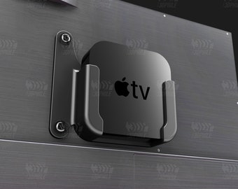 Apple TV Gen 2 & Gen 3 back of TV VESA mount