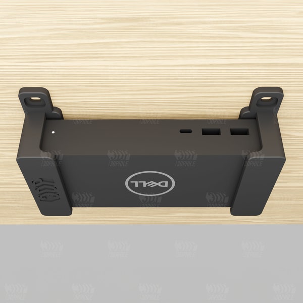 Dell UD22 dock under-desk mounting brackets