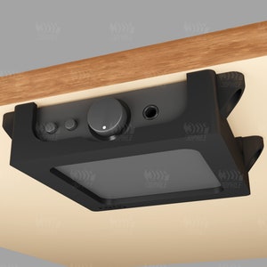 JDS Labs Atom Amp under-desk mounting brackets