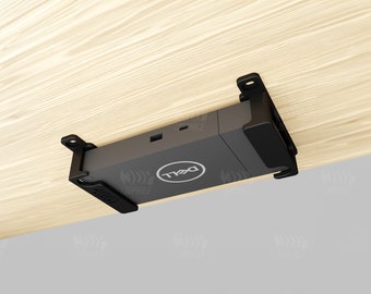 Supports de montage sous le bureau pour station d'accueil Dell WD19TBS