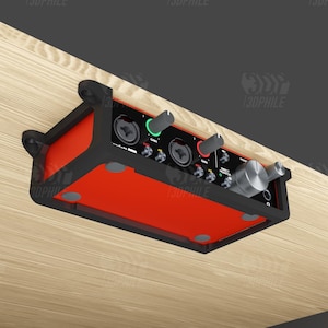 Focusrite Scarlett 2i2 3rd Gen under-desk mounting bracket