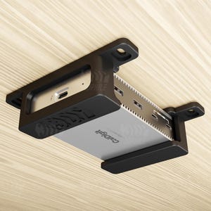 Suportes de montagem sob a mesa para dock CalDigit Element 5 Hub