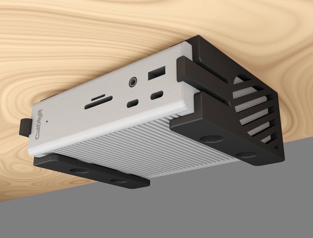 Caldigit TS4 Dock Underdesk Mounting Brackets Etsy