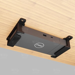 Dell WD19DCS dock under-desk mounting brackets