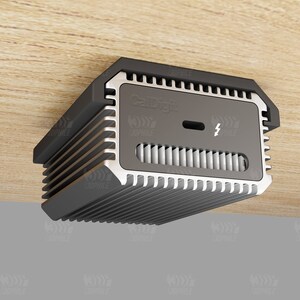 Caldigit Connect 10G under-desk mounting bracket