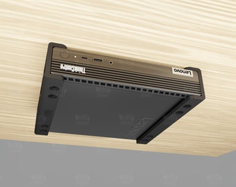 Lenovo ThinkCentre Tiny Series Gen 5 mini PC under-desk mounting brackets