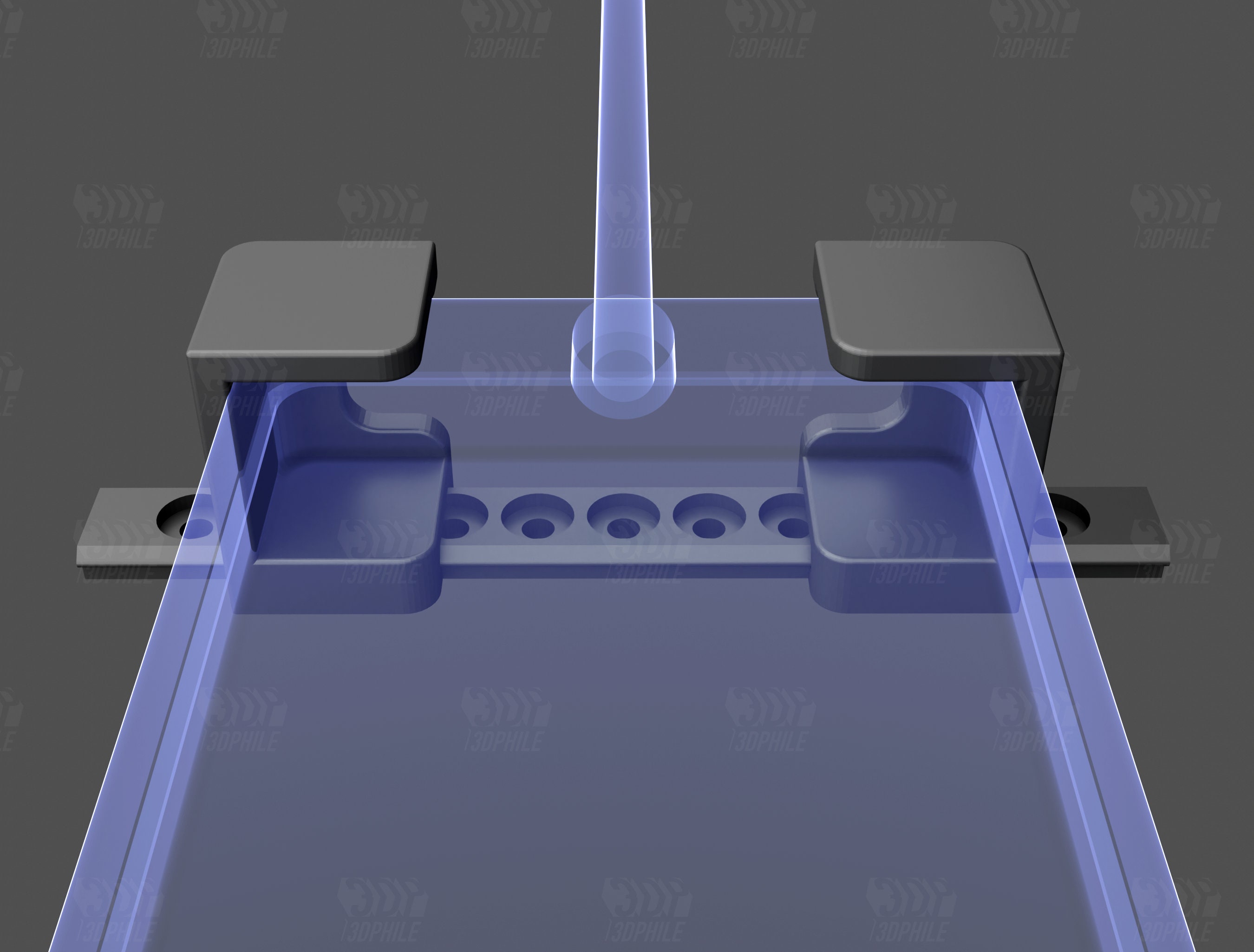 Universal Under-desk Mount Modular Bracket System for Battery Box Dock ...