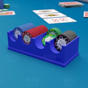 ポーカーチップトレイオーガナイザー 積み重ね可能なポーカーチップトレイ