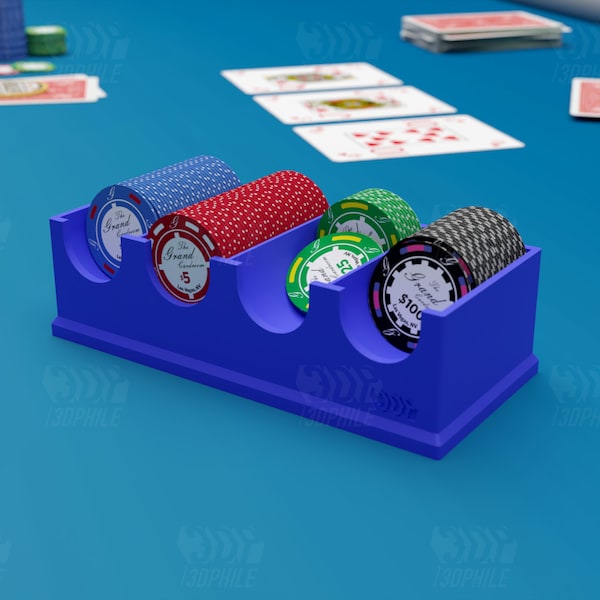 Poker chip tray organizer stackable Poker chip tray