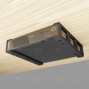 Lenovo ThinkCentre M Series tiny mini PC under-desk mounting brackets