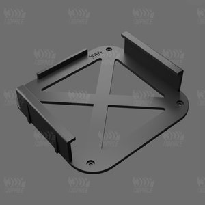 Apple Mac Mini mount Mac Mini under-desk mounting bracket image 4