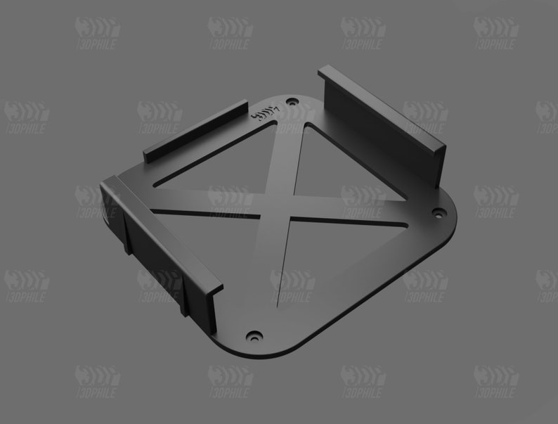 Apple Mac Mini mount Mac Mini under-desk mounting bracket image 4