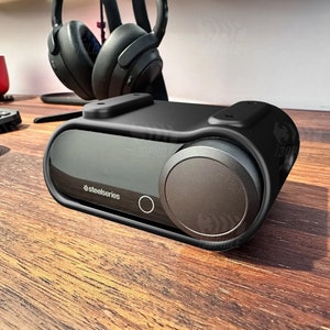 Steelseries Nova Pro Wireless under-desk mounting brackets Arctis Nova Pro mount